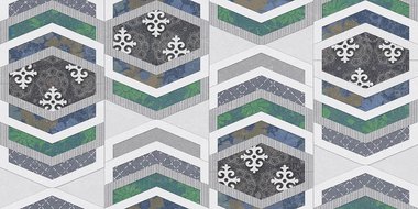 blend Pattern Tiles Matt Ceramic 30x60cm Domestic Purpose
