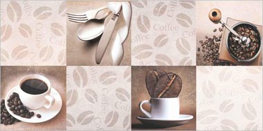 carolin Pattern Tiles Glossy Ceramic 30x60cm Domestic Purpose