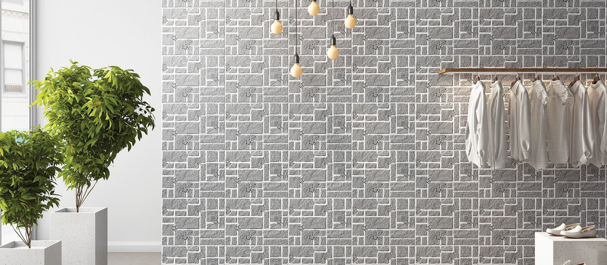 bavarian Beige and Grey tiles Modern style Light Commercial Tiles