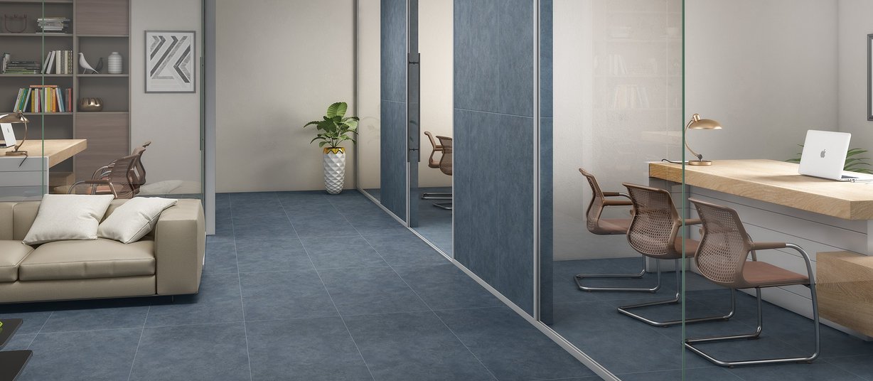 bohania Blue tiles Modern style Light Commercial Tiles