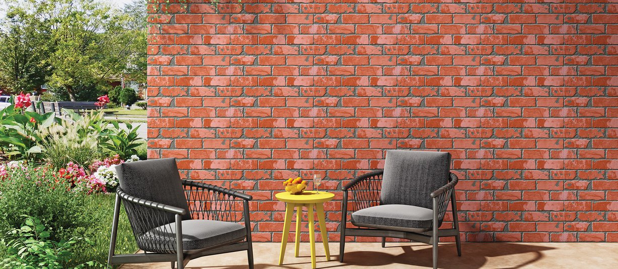 brick Brown tiles Modern style Outdoor Tiles