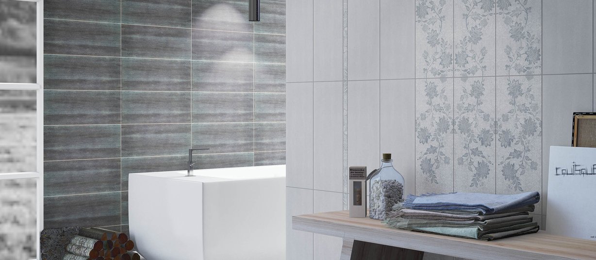 dolomite White tiles Modern style Bathroom Tiles
