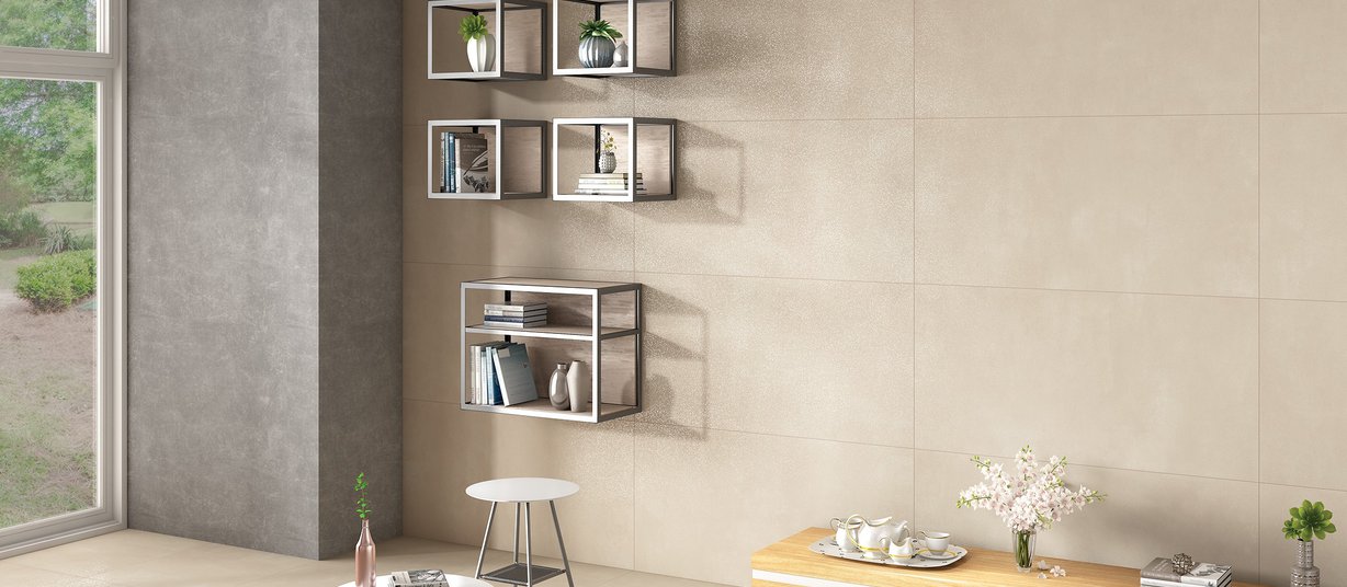 fantasy Ivory tiles Modern style Living room Tiles