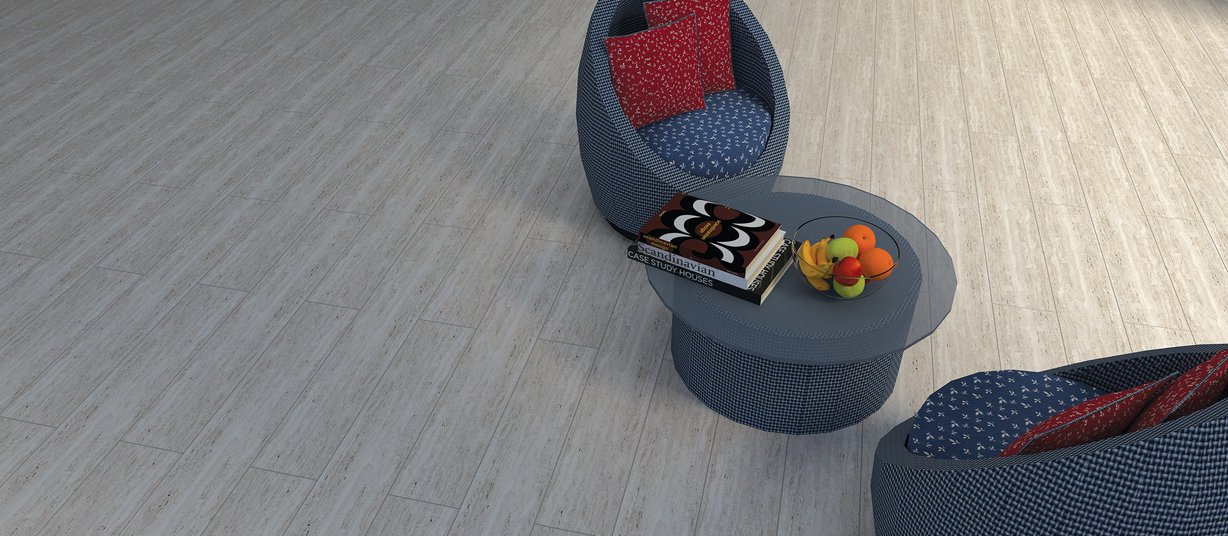 traventino Grey tiles Modern style Outdoor Tiles
